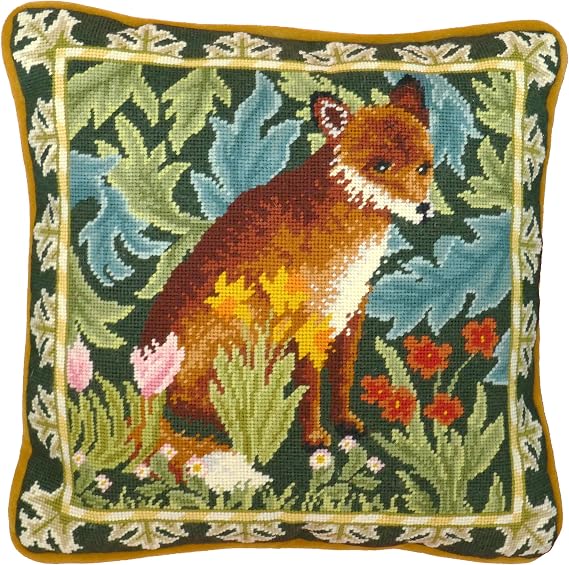 Bothy Threads Woodland Fox Needlepoint Kit William Morris