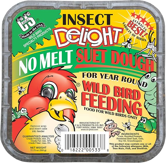 C&S Insect Delight No-Melt Suet Dough