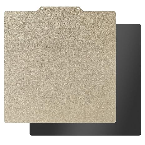 HICTOP 310 * 310mm Room Temperature Textured PEI Sheet Single Side Print Bed | Universal Fit for CR-10 CR-10S Artillery SW-X1/SW-X2 Longer LK1 LK5/LK5Pro, Most 310 * 310mm 3D Printers Anti-Warping