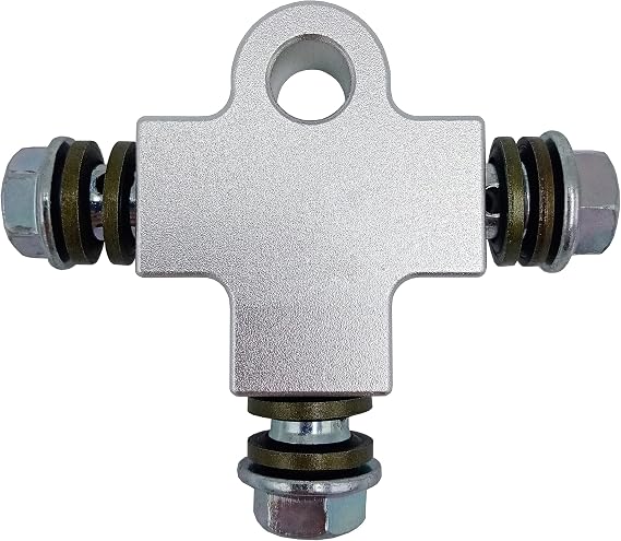 Motorcycle Hydraulic Brake Hose Tee Connector 3 Way Adapter M10