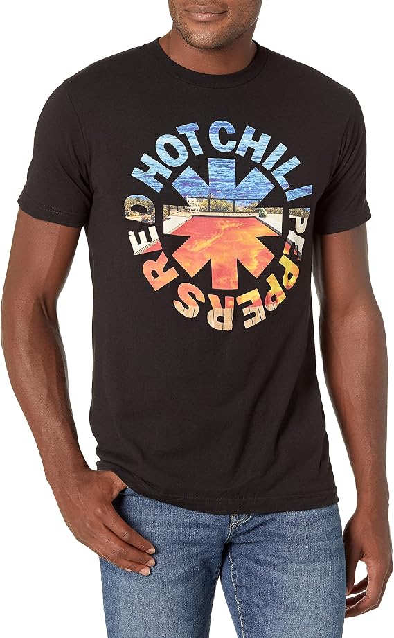Red Hot Chili Peppers Men's Official Red Hot Chili Peppers Californication Asterisk T-Shirt