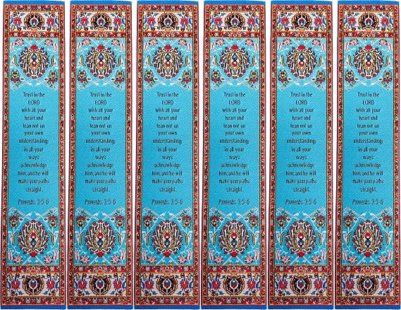 Logos Trading Post Proverbs 3:5-6 Trust in the Lord Christian Bookmark