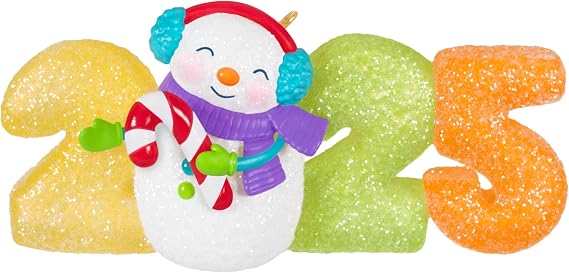 Hallmark Keepsake Christmas Ornament, Sweet Decade 2025, Snowman Collectors Gifts