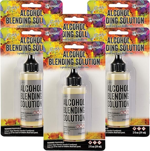 Tim Holtz Alcohol Ink Blending Solution 2oz 6/Pkg, 6 Pack